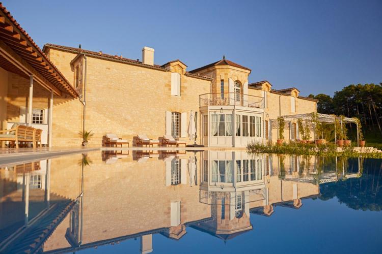 Chateau De Clotte & Suites Les Salles-de-Castillon Exteriér fotografie